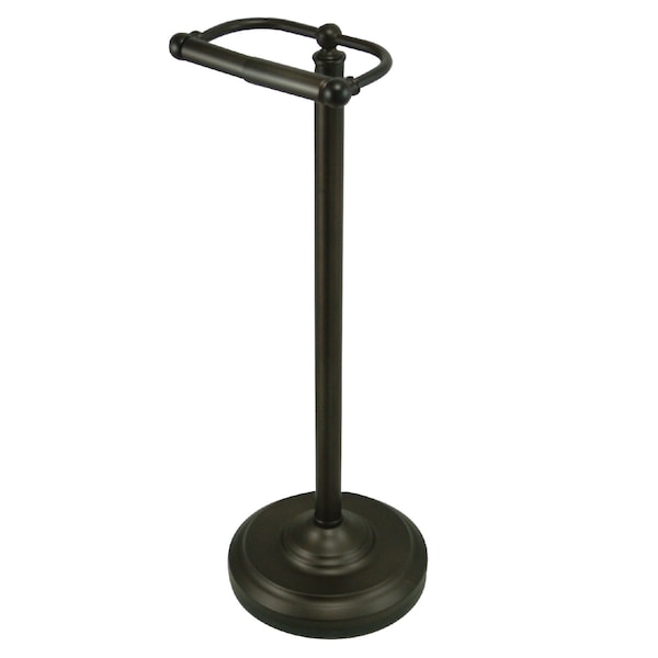 Kingston Brass Vintage Freestanding Toilet Paper Holder, Oil Rubbed Bronze CC2005 - main